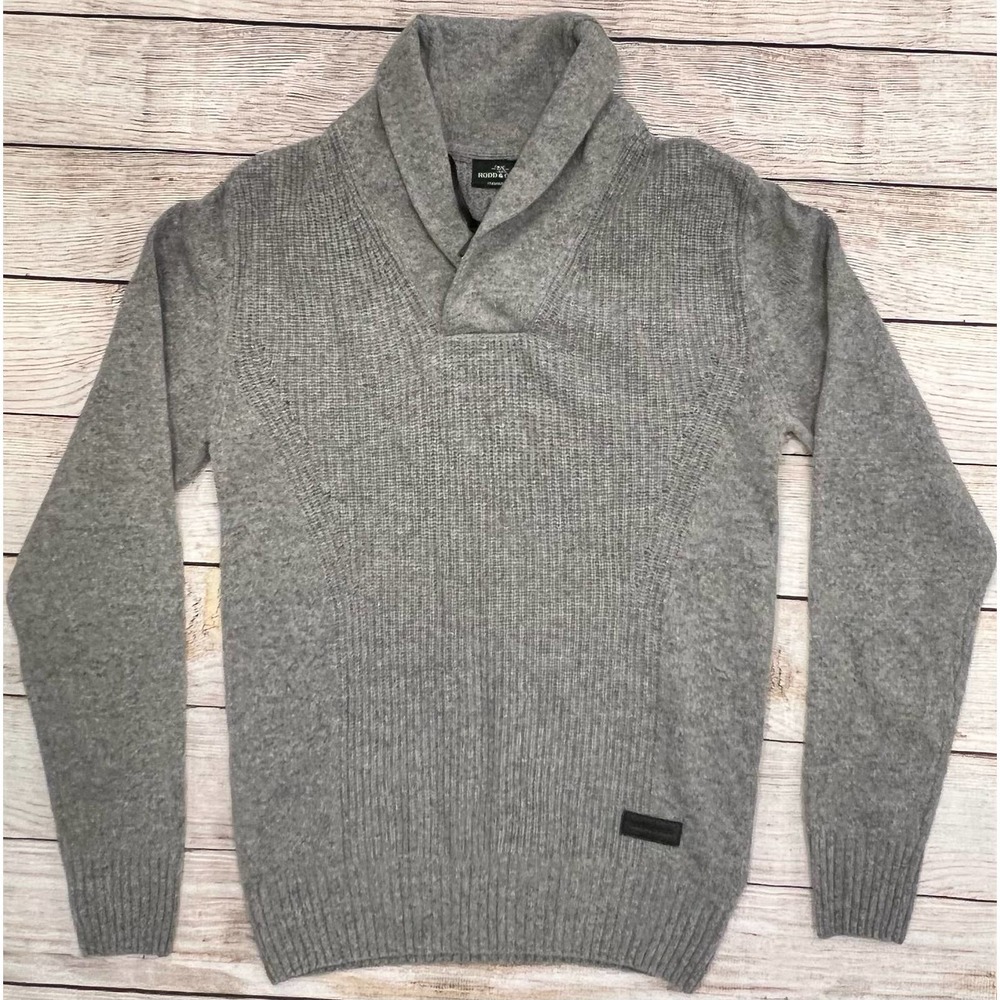 NWT Rodd & Gunn Extrafine Wool Chunky Knit Sweater Size Small